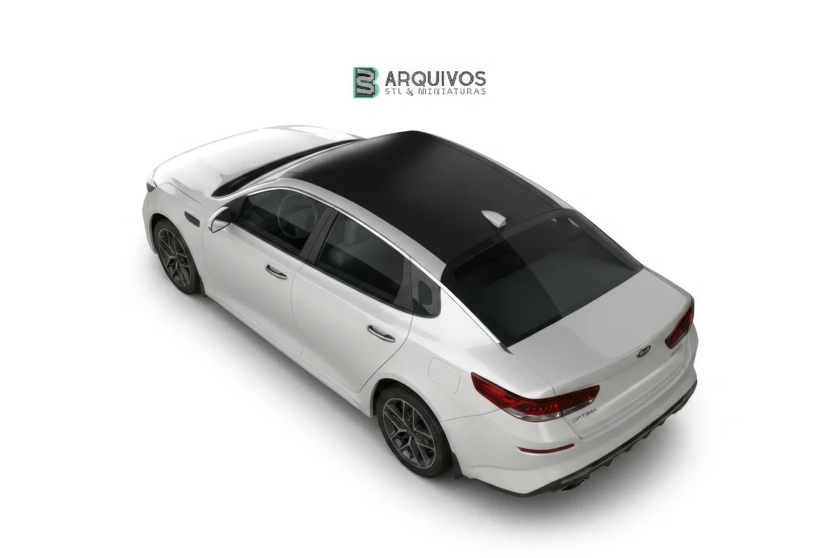 Modelo 3D STL - Kia Optima 2019 — foto 6